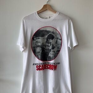 Vintage John Cougar Mellencamp Scarecrow Tour Tee 1985-6
